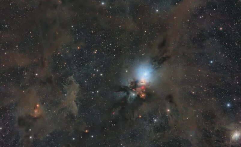 تصویر روز ناسا: سحابی NGC 1333 در آغوش ابر مولکولی برساووش