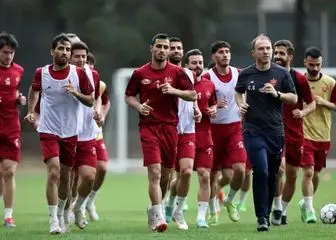 گزارش از آخرین تمرین تیم فوتبال پرسپولیس