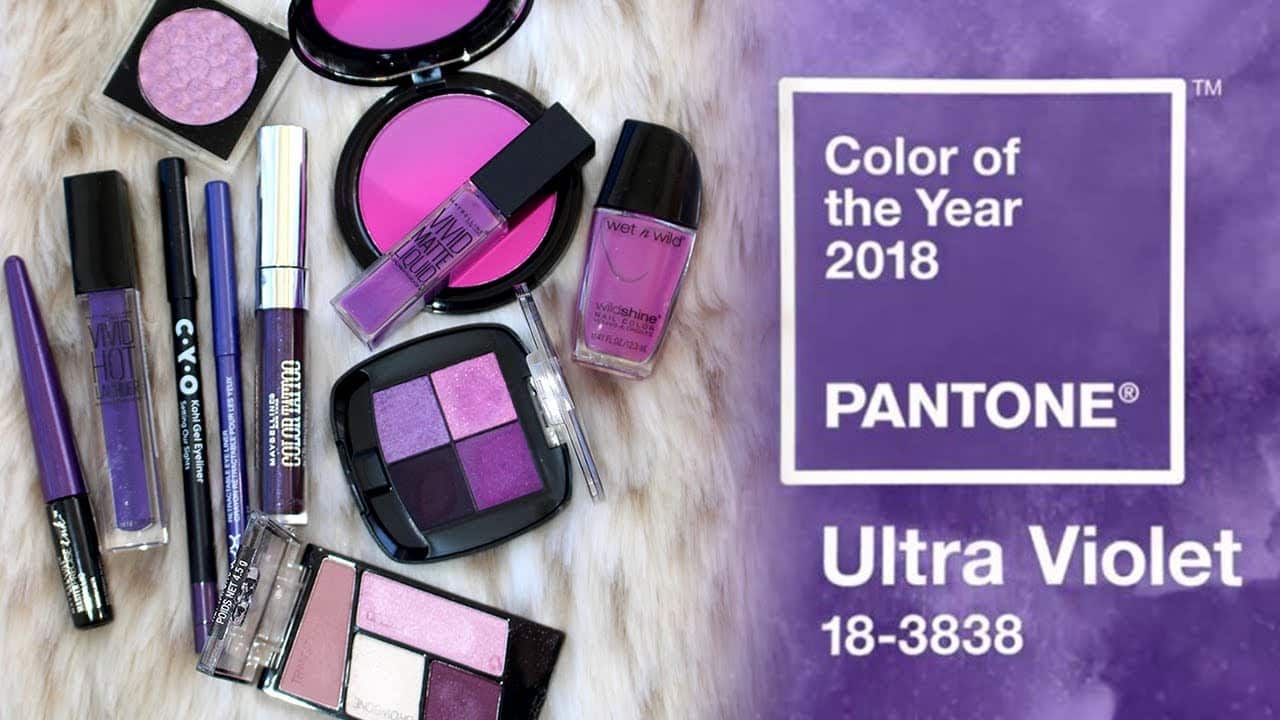 Ultra-violet-makeup2 سال 99 چه رنگی مد است؟