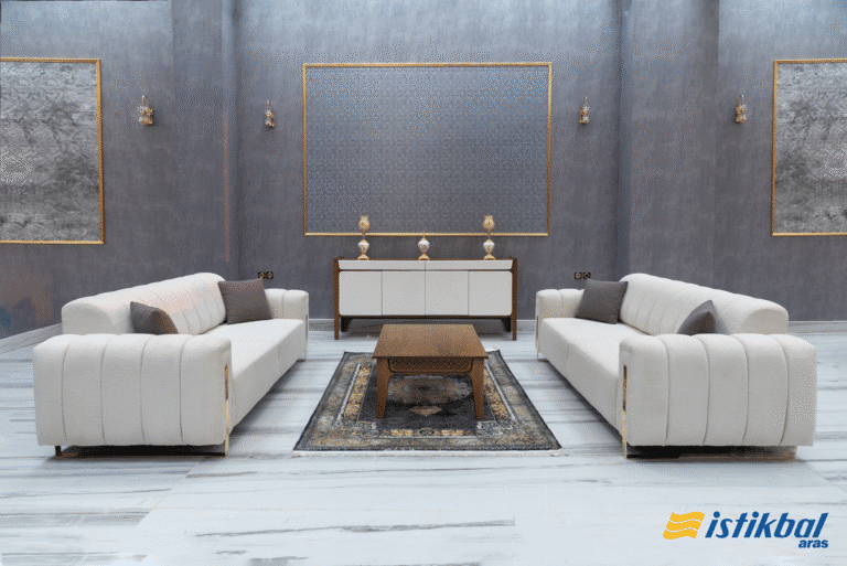 مبل راحتی کاترین تخت‌خواب‌شو ۸ نفره – مبلمان ارس استقبال