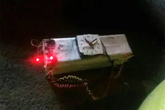 کشف بمب ساعتی پیچیده‌شده در پرچم اسرائیل