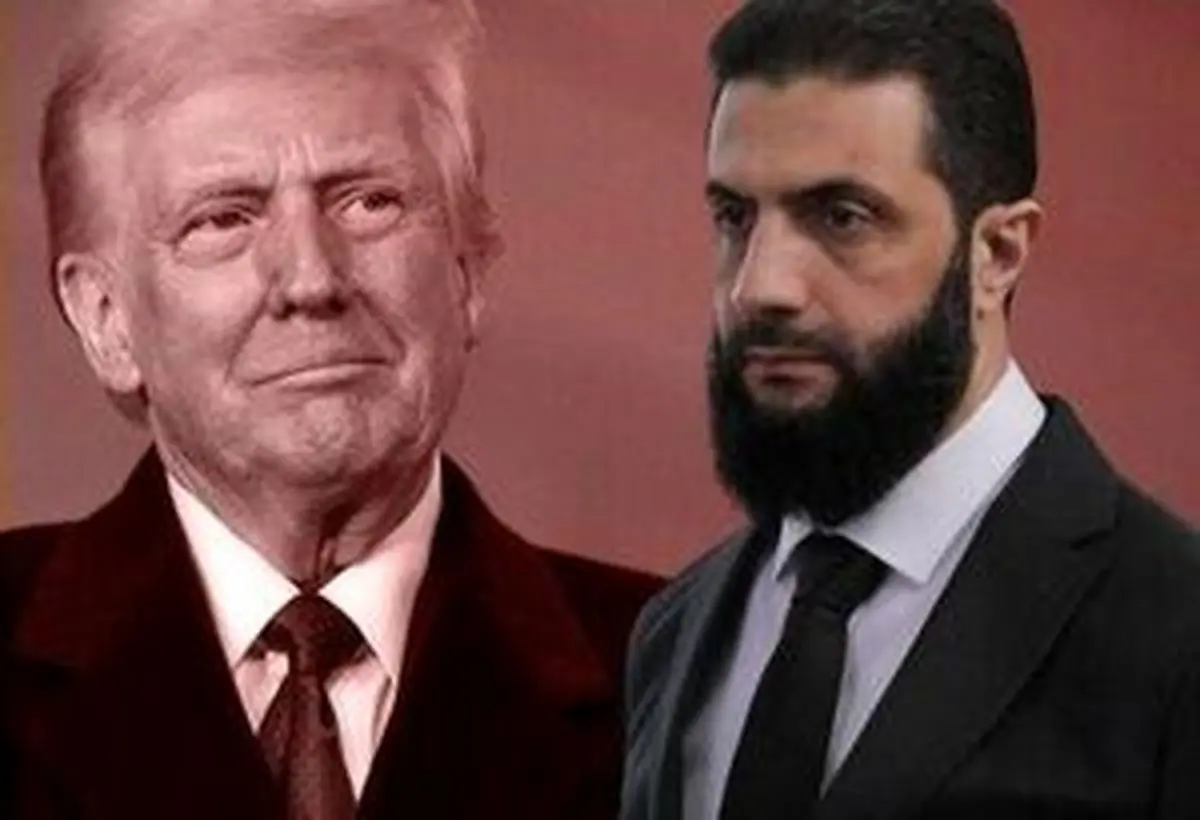 نحوه دست دادن جولانی به فرستاده ترامپ +عکس