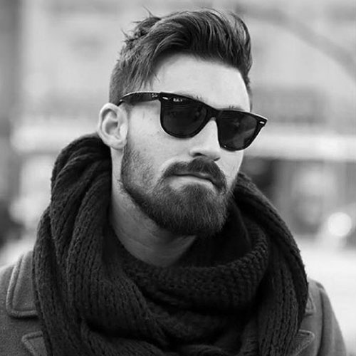 Side-Swept-Hair-with-Short-Sides مدل مو پسرانه 2018