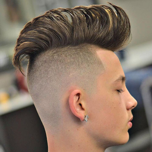 Undercut-Mohawk مدل مو پسرانه 2018