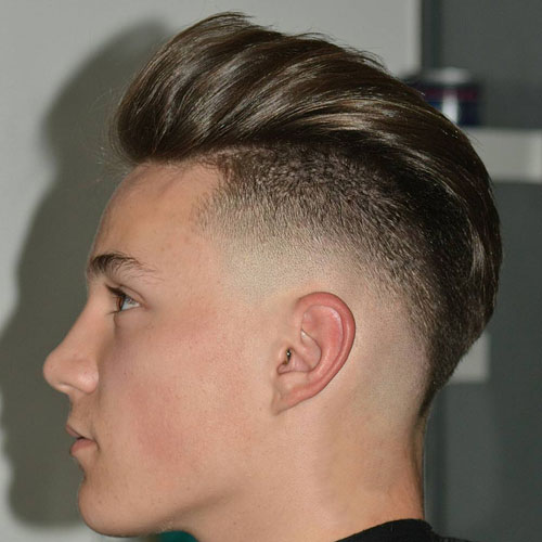 Undercut-Textured-Brush-Back مدل مو پسرانه 2018