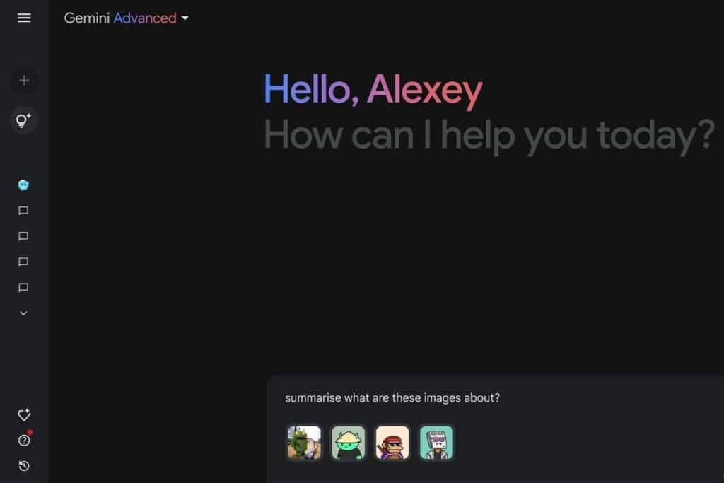 گوگل جمینای با قابلیت آپلود همزمان چندین تصویر بهروز شد