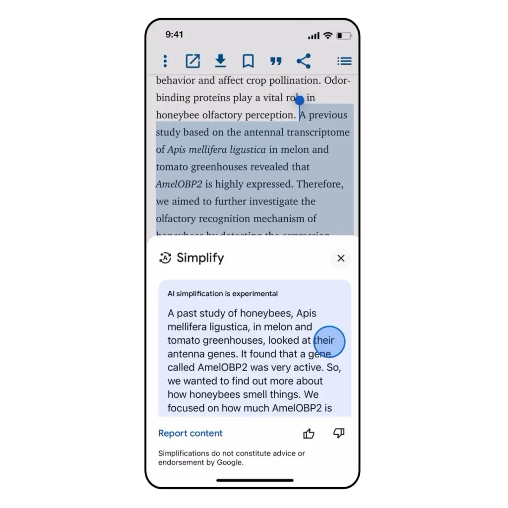 google app simplify ios 2