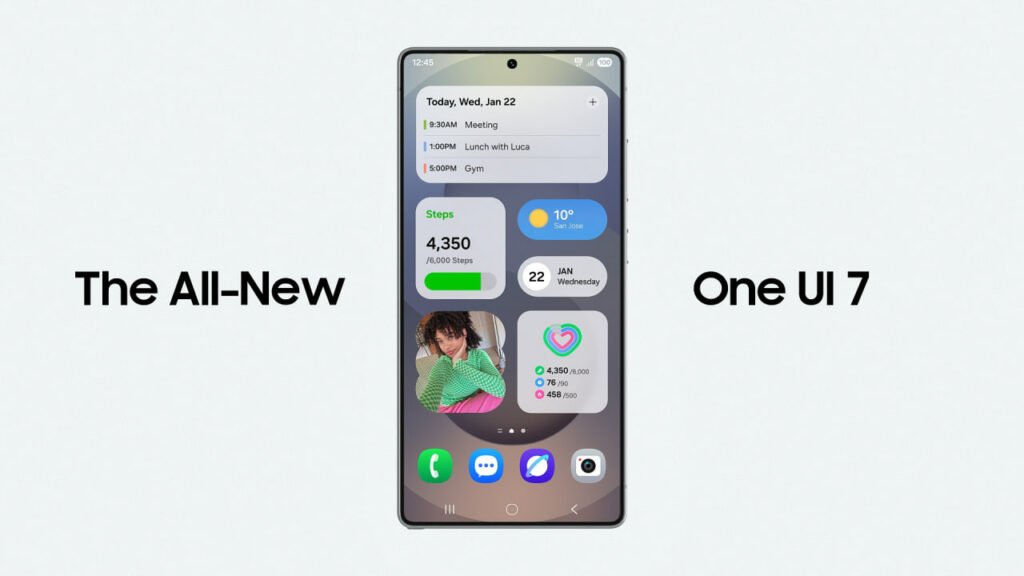 رابط کاربری One UI 7