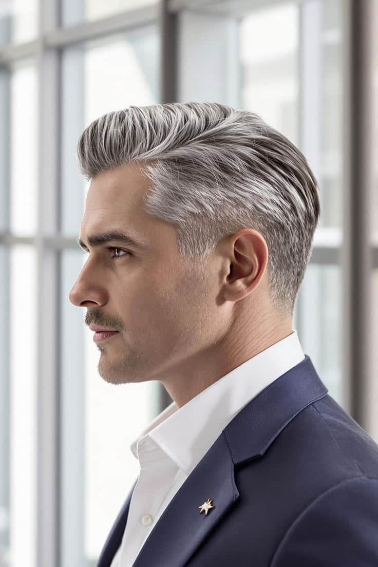 رنگ و هایلایت مو برای مردان