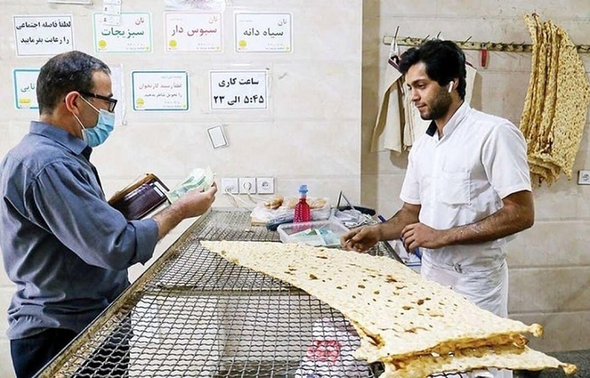 قیمت نان در تهران رسما گران شد! +قیمت جدید