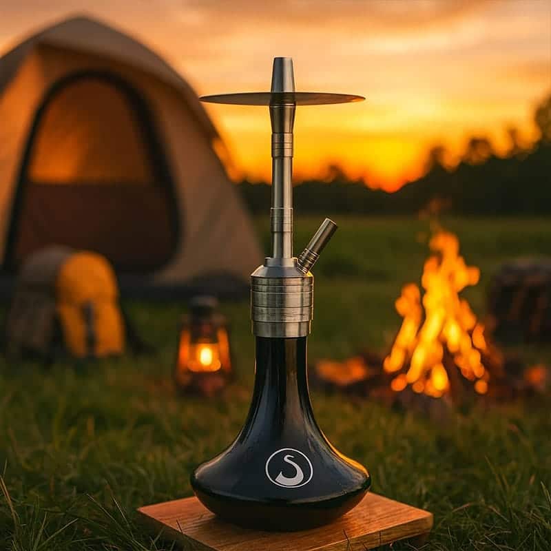 قلیان در سفر و کمپ