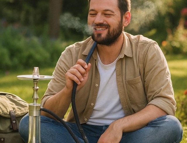 قلیان در سفر و کمپ | راهنمای خرید قلیان مسافرتی