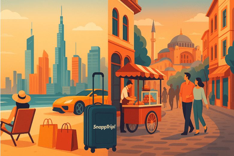 مقایسه سفر به دبی و استانبول! کدام مقصد جذابتری است؟