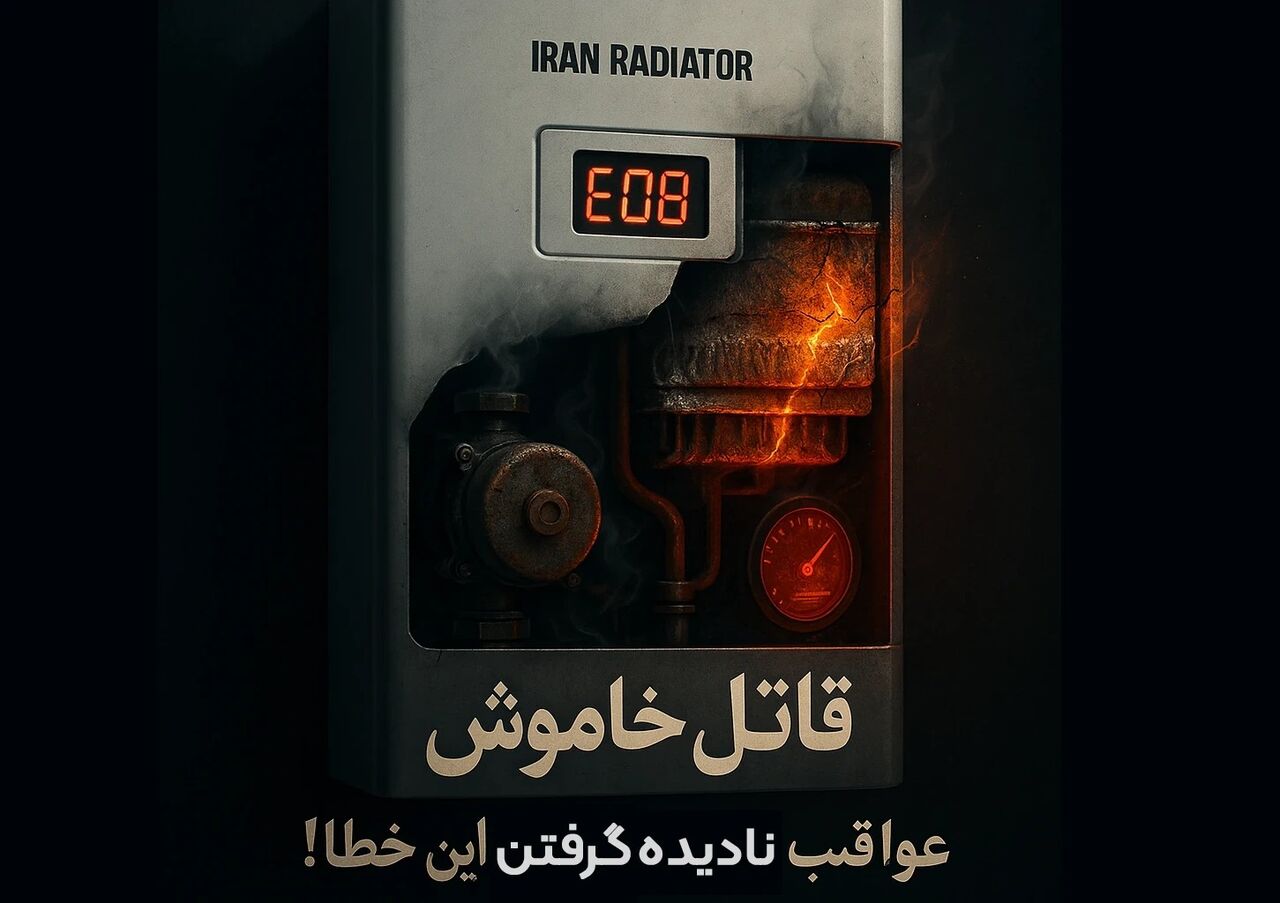 ارور E08 پکیج : قاتل خاموش پکیج شما!