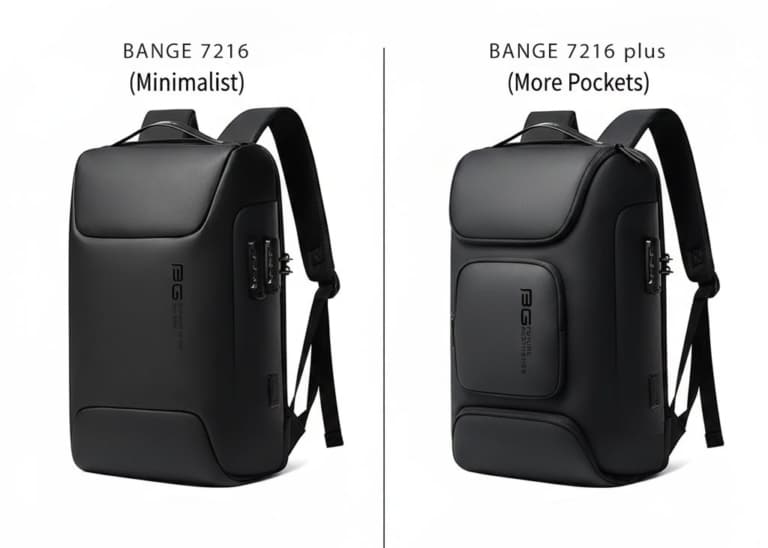 مقایسه جامع کوله‌پشتی لپ تاپ بنج BANGE 7216 و BANGE 7216 Plus و معرفی آنها