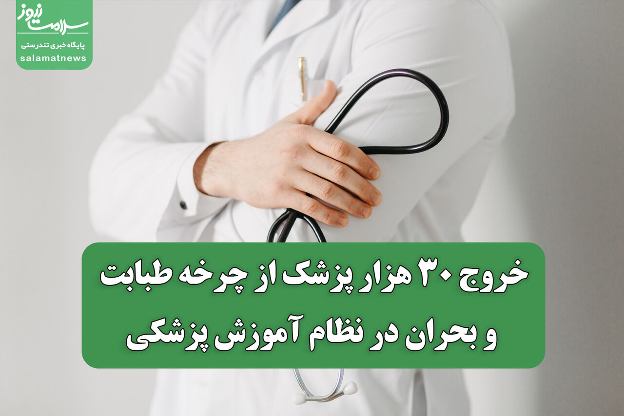 خروج ۳۰ هزار پزشک از چرخه طبابت و بحران در نظام آموزش پزشکی