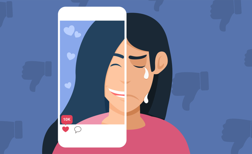 زندگی در قاب فیلترها؛ تأثیر شبکه‌های اجتماعی بر سلامت روان نوجوانان